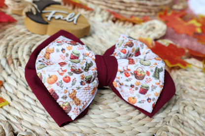 Burgandy Crepe