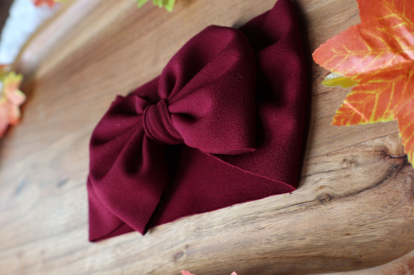 Burgandy Crepe