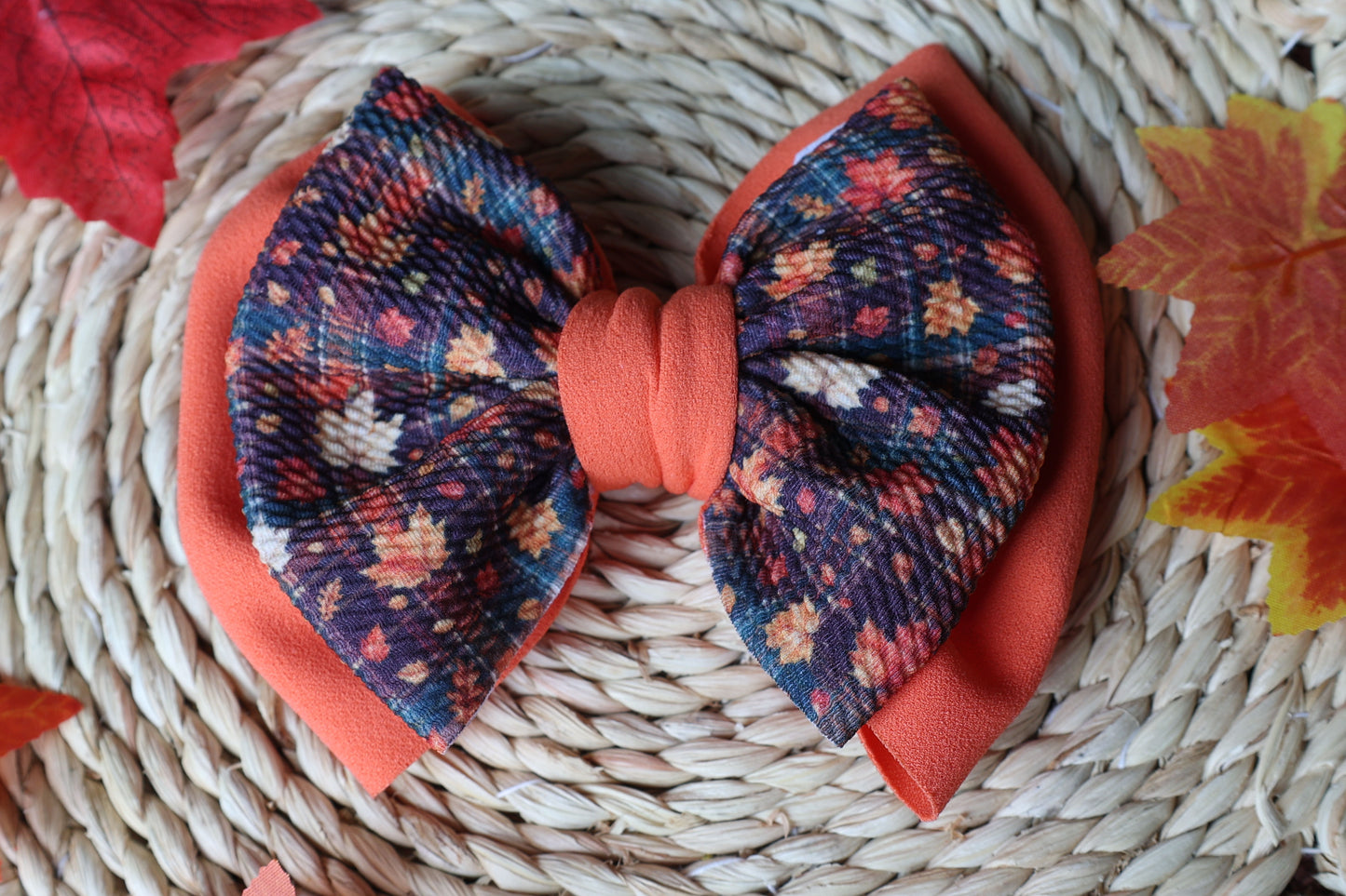 Plaid Leaves