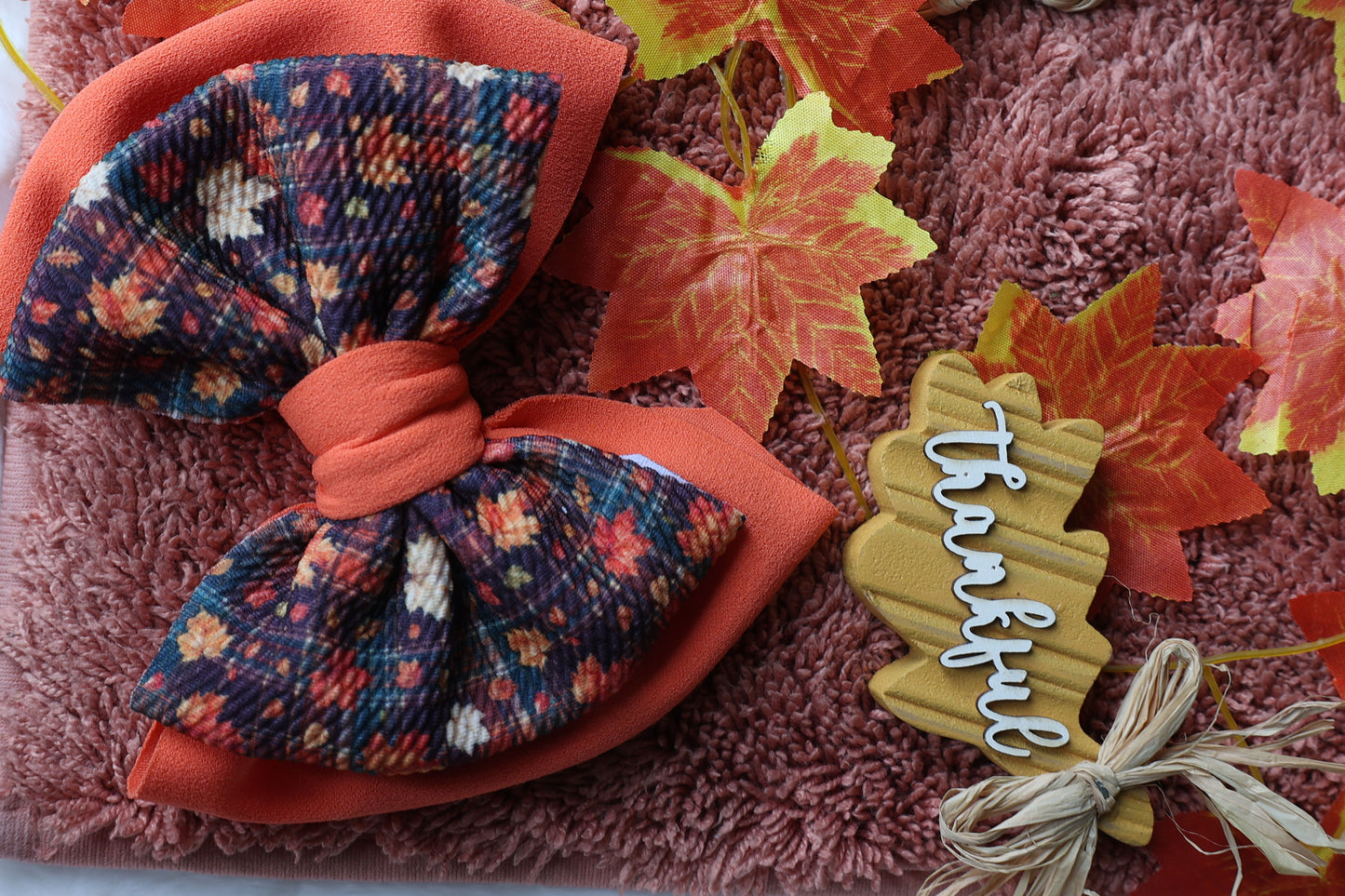 Plaid Leaves