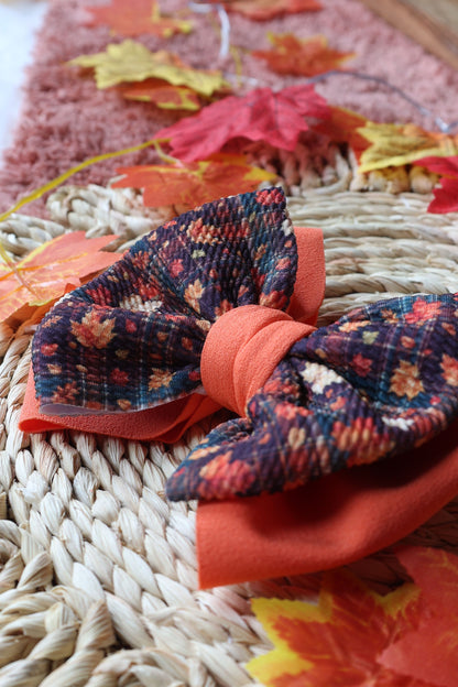 Plaid Leaves