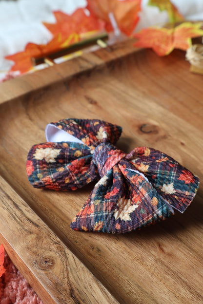 Plaid Leaves