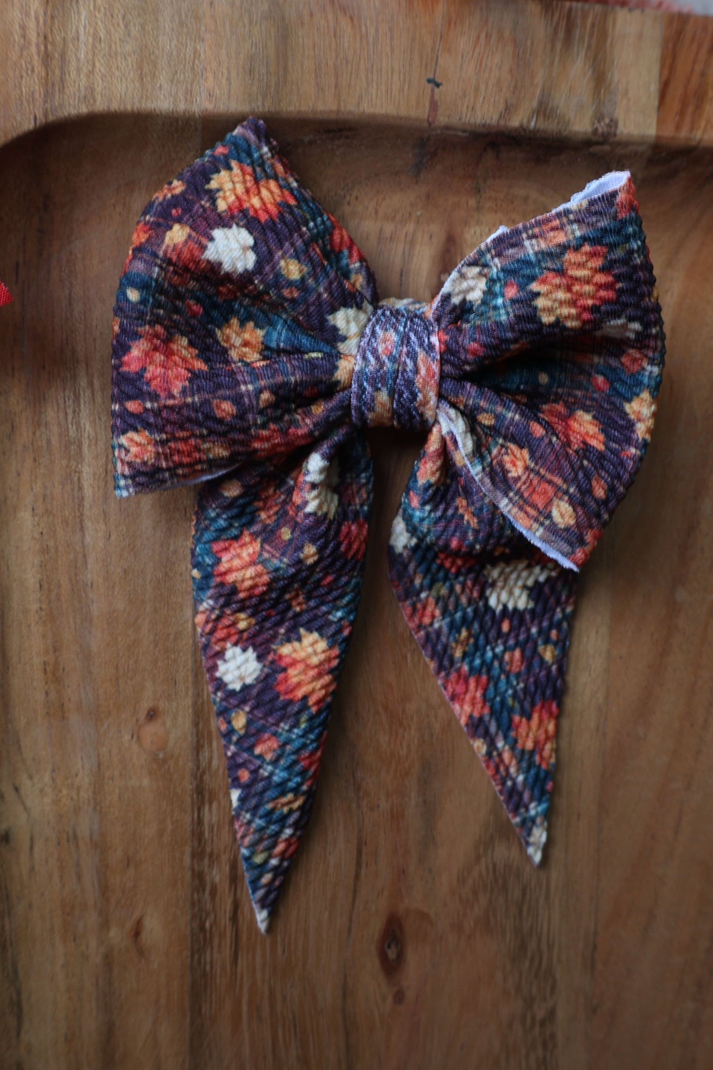Plaid Leaves