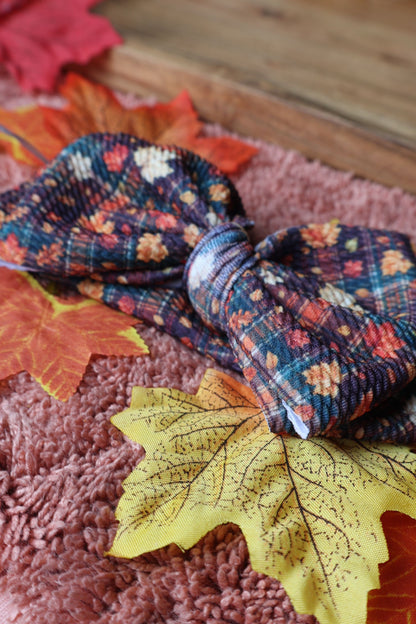 Plaid Leaves