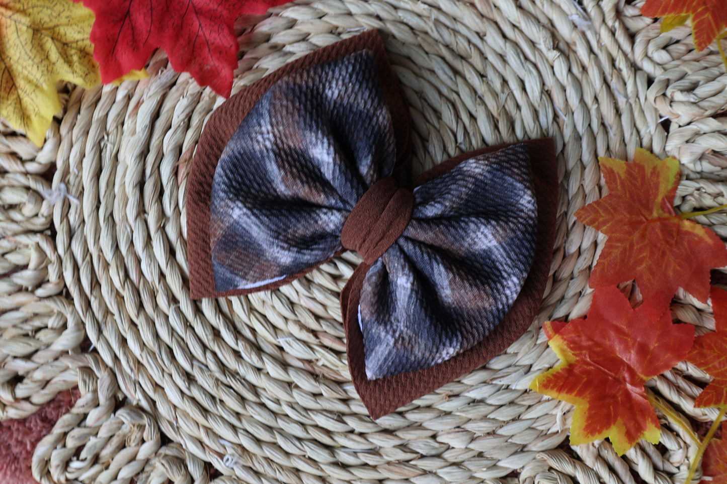 Light Brown Fall Plaid