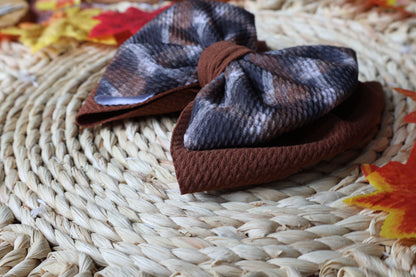 Light Brown Fall Plaid