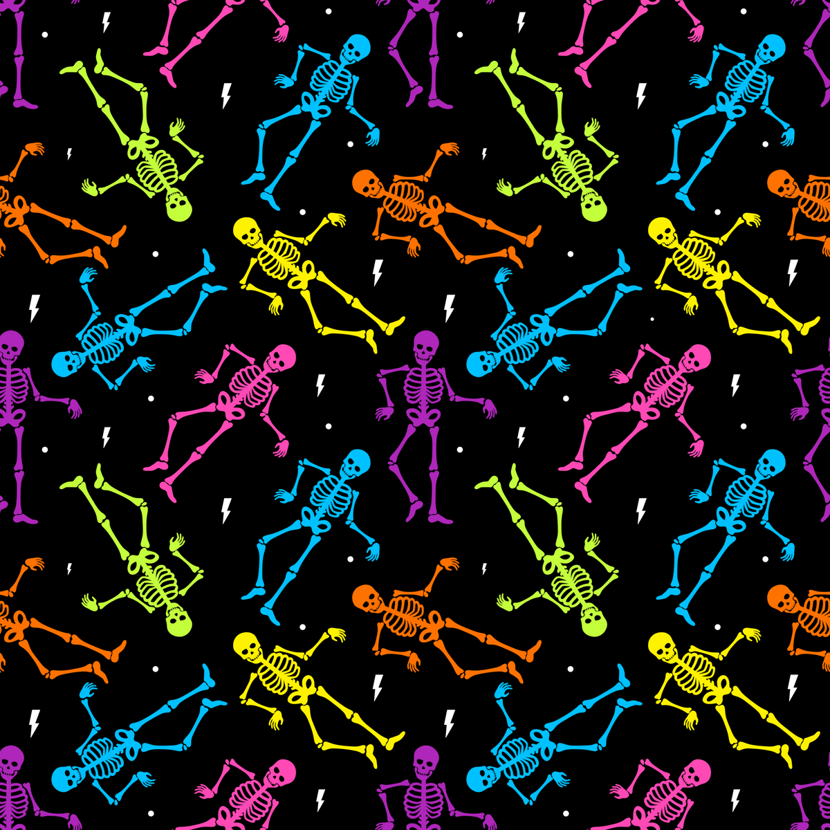 Neon Skeletons