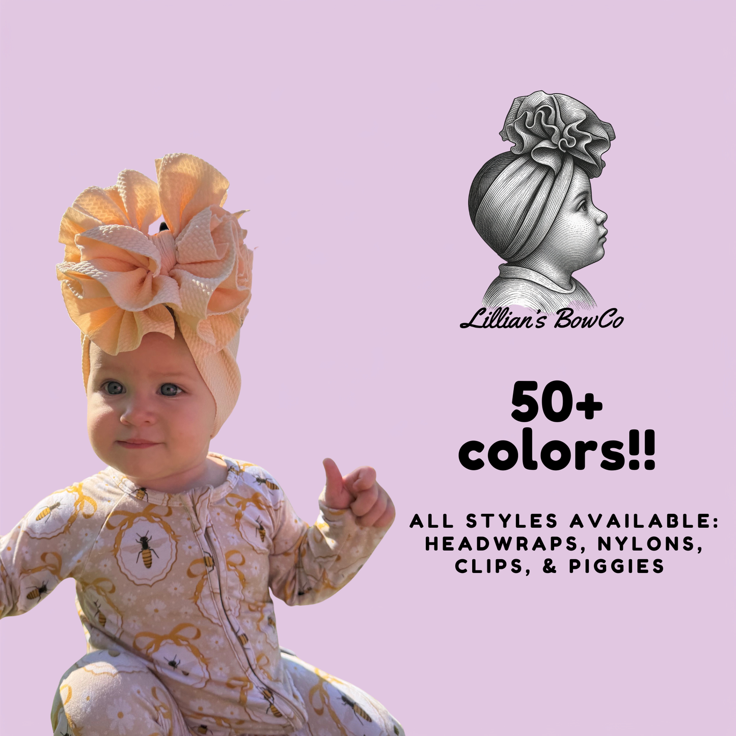 Shredded Solid Color Hair Bows